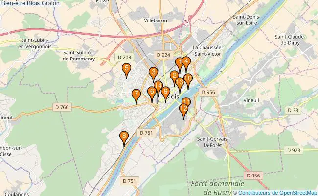 plan Bien-être Blois Associations Bien-être Blois : 15 associations