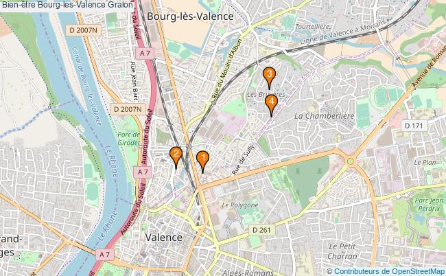 plan Bien-être Bourg-les-Valence Associations Bien-être Bourg-les-Valence : 7 associations
