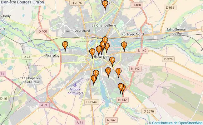 plan Bien-être Bourges Associations Bien-être Bourges : 26 associations