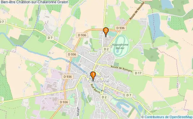 plan Bien-être Châtillon-sur-Chalaronne Associations Bien-être Châtillon-sur-Chalaronne : 3 associations