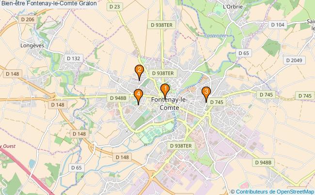 plan Bien-être Fontenay-le-Comte Associations Bien-être Fontenay-le-Comte : 4 associations