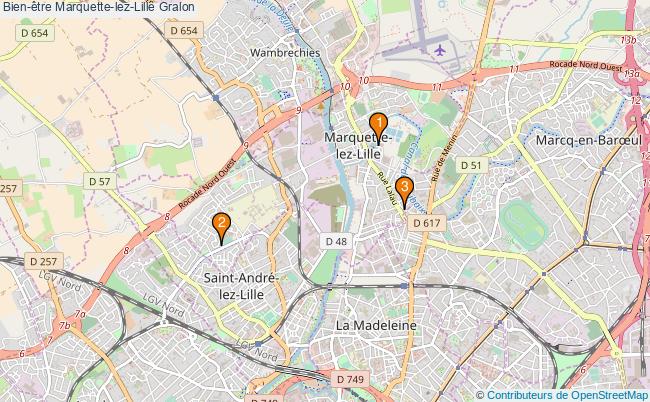 plan Bien-être Marquette-lez-Lille Associations Bien-être Marquette-lez-Lille : 3 associations