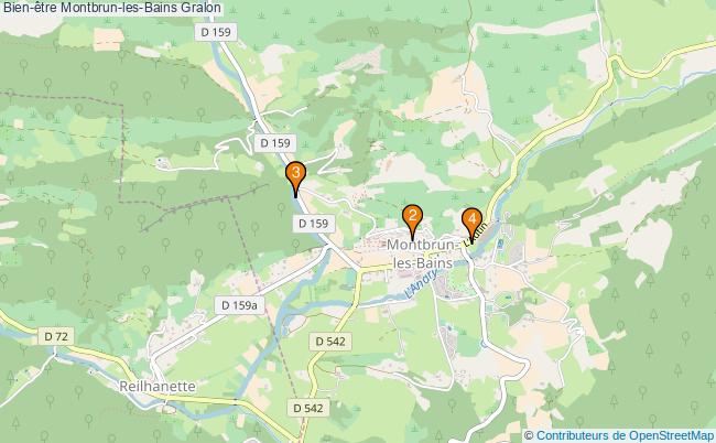plan Bien-être Montbrun-les-Bains Associations Bien-être Montbrun-les-Bains : 4 associations