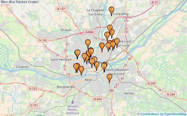 plan Bien-être Nantes Associations Bien-être Nantes : 192 associations