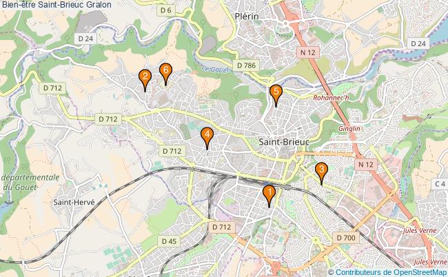 plan Bien-être Saint-Brieuc Associations Bien-être Saint-Brieuc : 11 associations