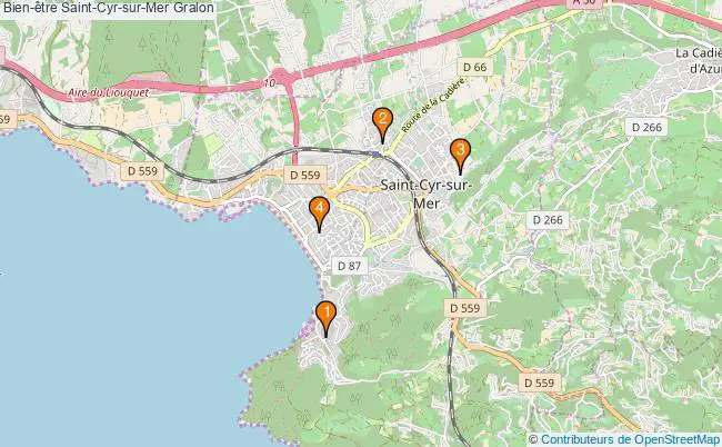 plan Bien-être Saint-Cyr-sur-Mer Associations Bien-être Saint-Cyr-sur-Mer : 9 associations