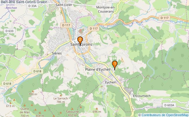 plan Bien-être Saint-Girons Associations Bien-être Saint-Girons : 4 associations