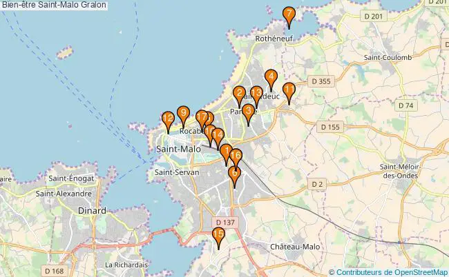 plan Bien-être Saint-Malo Associations Bien-être Saint-Malo : 26 associations