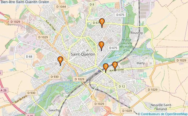 plan Bien-être Saint-Quentin Associations Bien-être Saint-Quentin : 7 associations