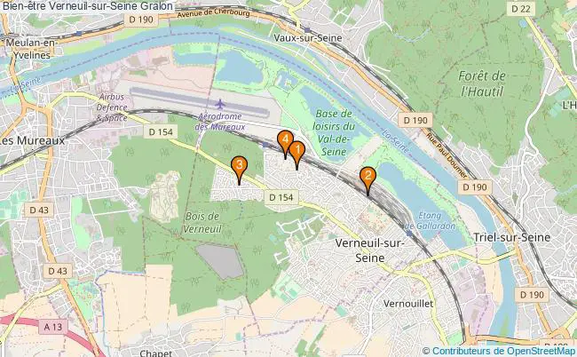 plan Bien-être Verneuil-sur-Seine Associations Bien-être Verneuil-sur-Seine : 3 associations
