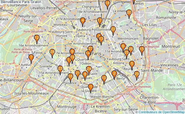 plan Bienveillance Paris Associations Bienveillance Paris : 93 associations