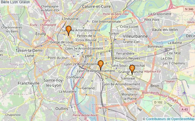 plan Bière Lyon Associations bière Lyon : 6 associations