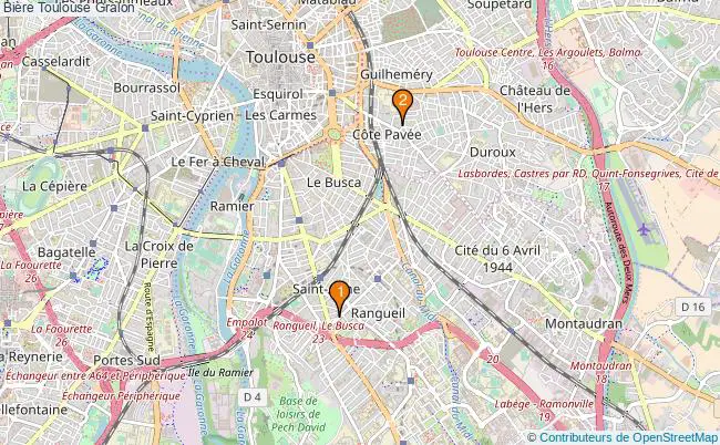 plan Bière Toulouse Associations bière Toulouse : 3 associations