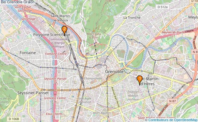 plan Bio Grenoble Associations bio Grenoble : 3 associations