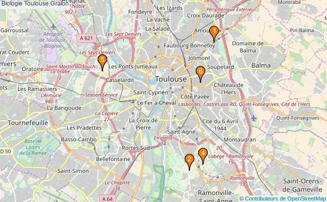 plan Biologie Toulouse Associations biologie Toulouse : 10 associations