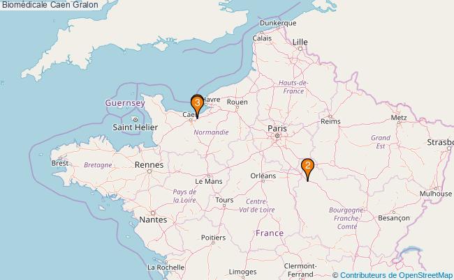 plan Biomédicale Caen Associations biomédicale Caen : 3 associations