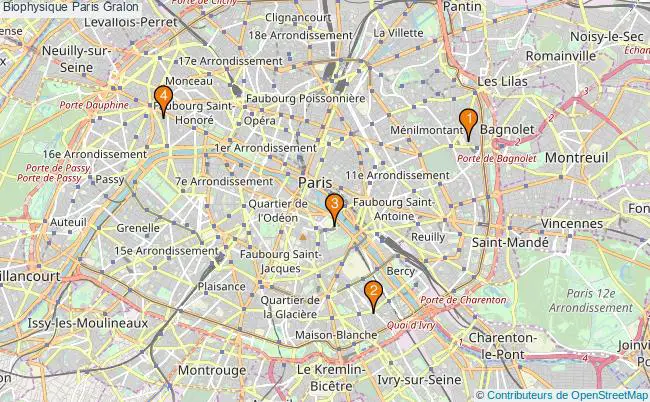 plan Biophysique Paris Associations biophysique Paris : 4 associations