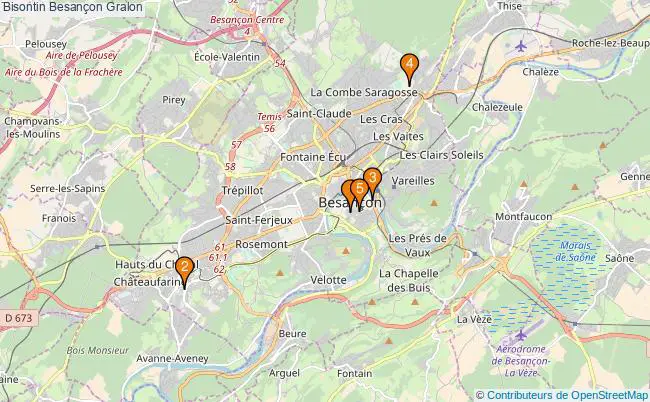 plan Bisontin Besançon Associations bisontin Besançon : 7 associations