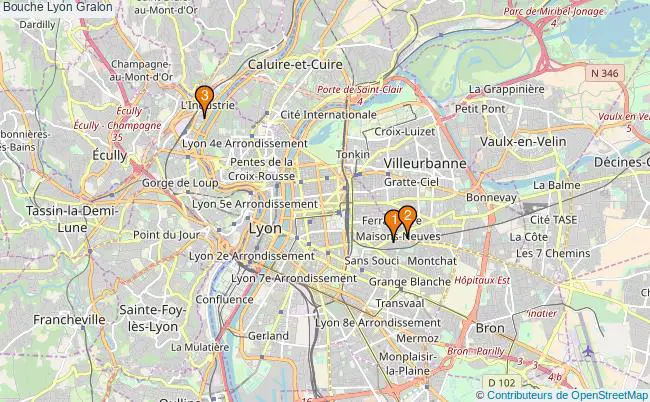 plan Bouche Lyon Associations bouche Lyon : 3 associations