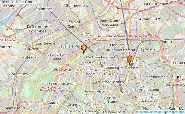 plan Bouchers Paris Associations bouchers Paris : 5 associations