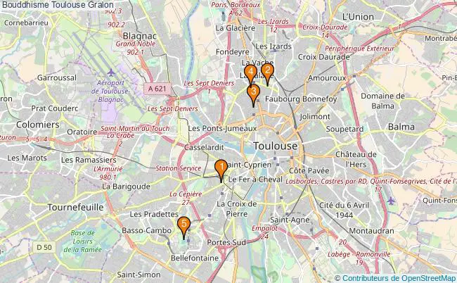 plan Bouddhisme Toulouse Associations Bouddhisme Toulouse : 6 associations