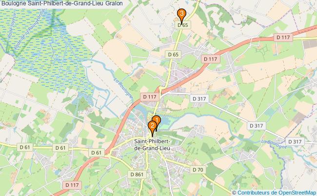 plan Boulogne Saint-Philbert-de-Grand-Lieu Associations Boulogne Saint-Philbert-de-Grand-Lieu : 4 associations