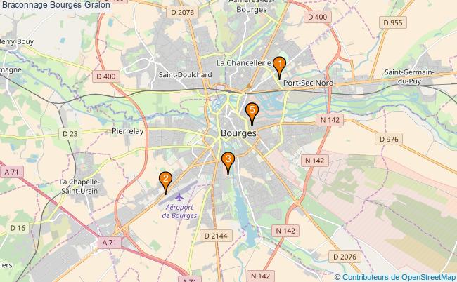 plan Braconnage Bourges Associations braconnage Bourges : 6 associations