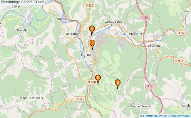 plan Braconnage Cahors Associations braconnage Cahors : 6 associations