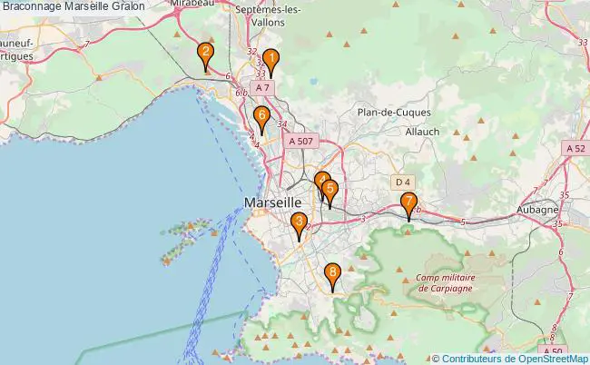 plan Braconnage Marseille Associations braconnage Marseille : 9 associations