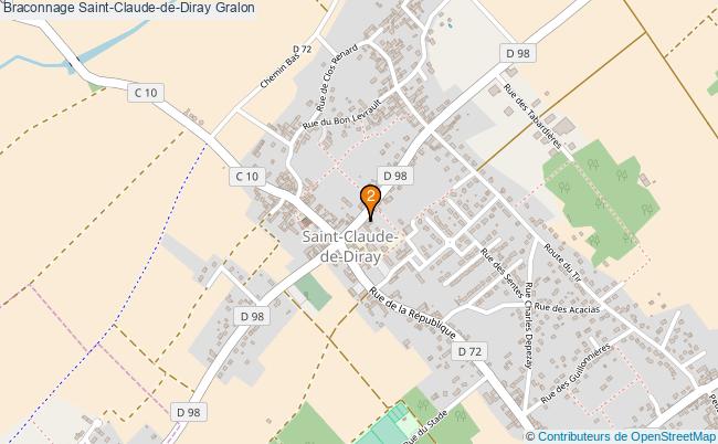 plan Braconnage Saint-Claude-de-Diray Associations braconnage Saint-Claude-de-Diray : 2 associations