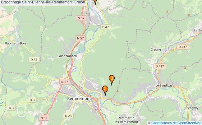 plan Braconnage Saint-Etienne-lès-Remiremont Associations braconnage Saint-Etienne-lès-Remiremont : 3 associations