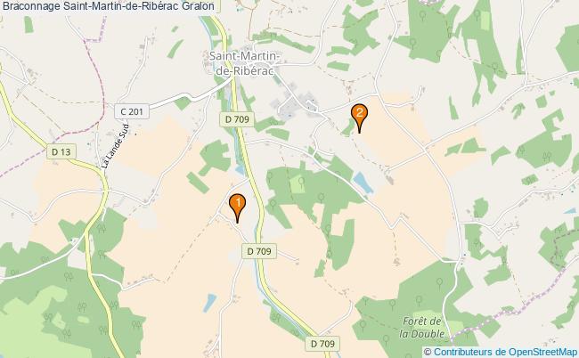 plan Braconnage Saint-Martin-de-Ribérac Associations braconnage Saint-Martin-de-Ribérac : 2 associations
