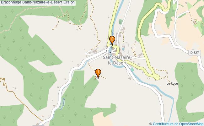 plan Braconnage Saint-Nazaire-le-Désert Associations braconnage Saint-Nazaire-le-Désert : 2 associations
