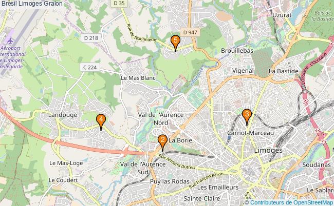 plan Brésil Limoges Associations Brésil Limoges : 5 associations