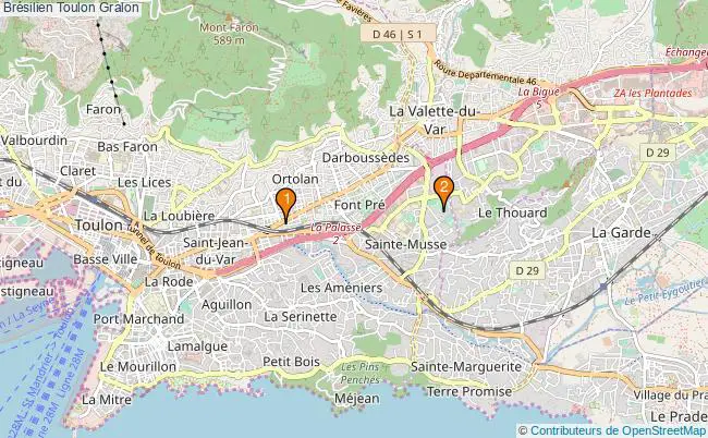 plan Brésilien Toulon Associations Brésilien Toulon : 3 associations