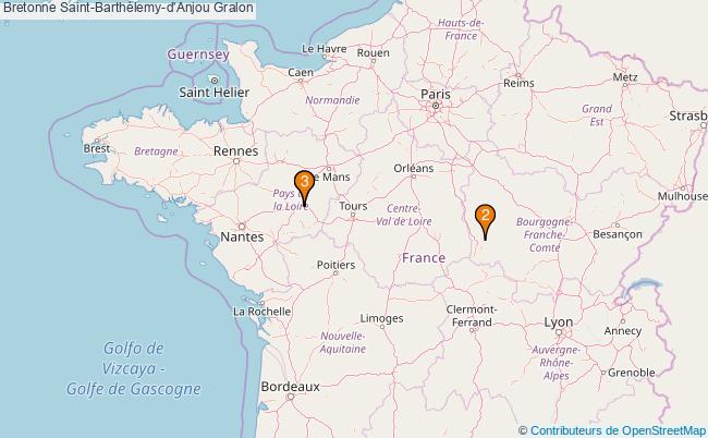 plan Bretonne Saint-Barthélemy-d'Anjou Associations bretonne Saint-Barthélemy-d'Anjou : 3 associations