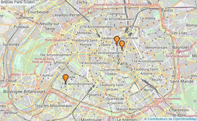 plan Briques Paris Associations briques Paris : 4 associations