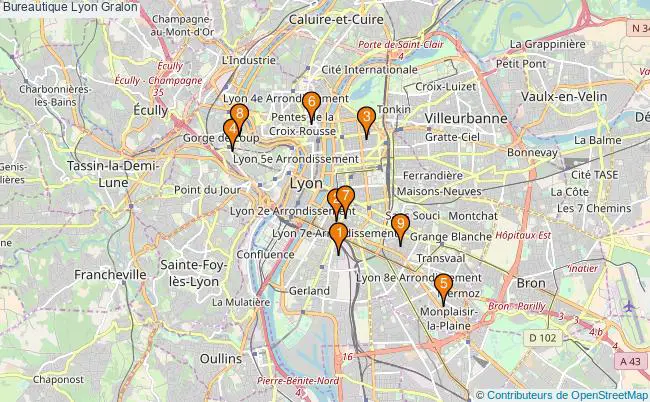plan Bureautique Lyon Associations bureautique Lyon : 9 associations