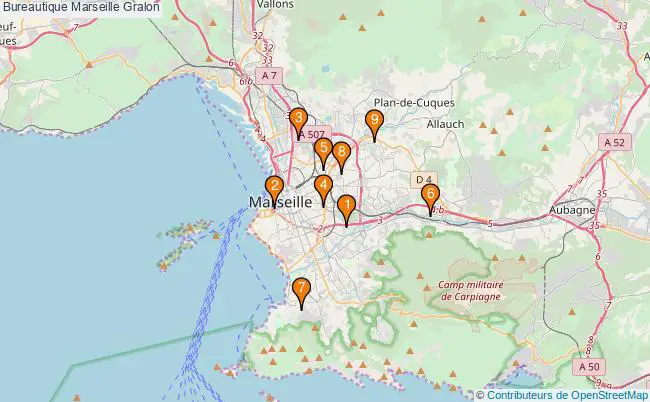 plan Bureautique Marseille Associations bureautique Marseille : 13 associations