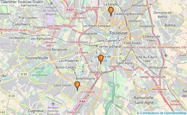 plan Calendrier Toulouse Associations calendrier Toulouse : 5 associations