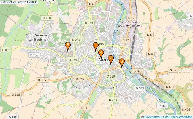 plan Cancer Auxerre Associations cancer Auxerre : 6 associations