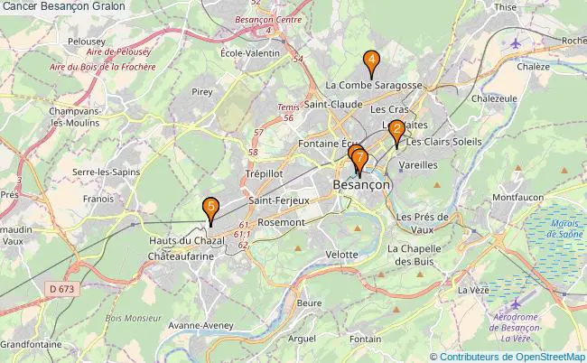plan Cancer Besançon Associations cancer Besançon : 9 associations