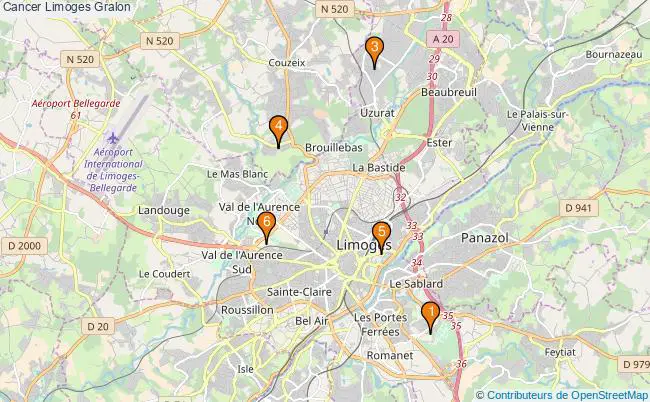 plan Cancer Limoges Associations cancer Limoges : 10 associations