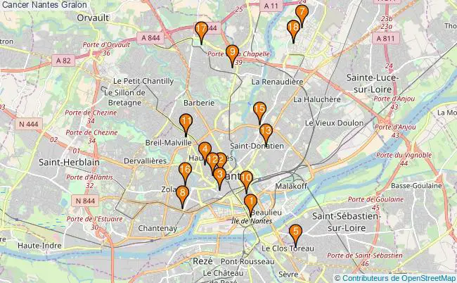 plan Cancer Nantes Associations cancer Nantes : 24 associations
