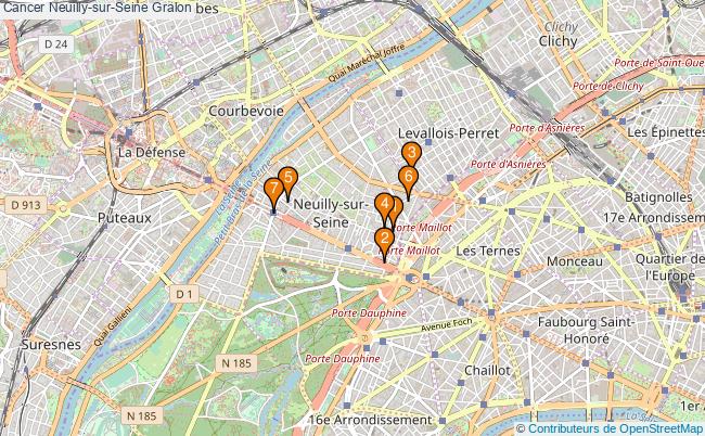 plan Cancer Neuilly-sur-Seine Associations cancer Neuilly-sur-Seine : 6 associations