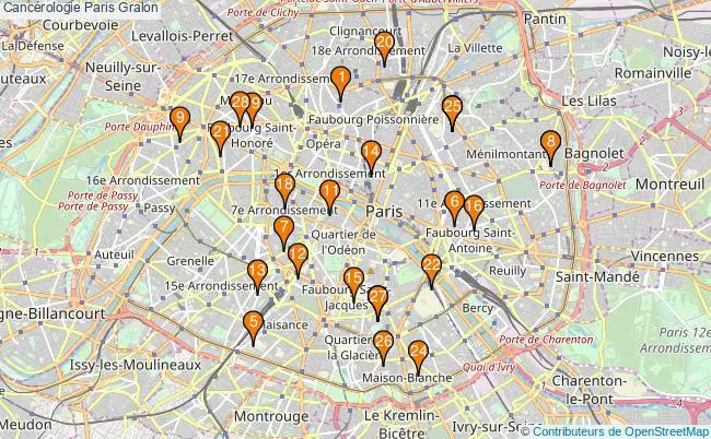 plan Cancérologie Paris Associations cancérologie Paris : 32 associations