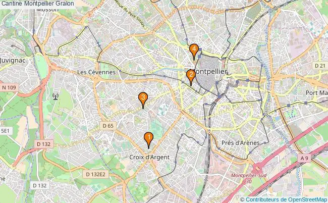 plan Cantine Montpellier Associations cantine Montpellier : 3 associations