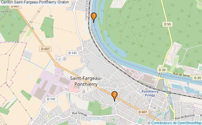 plan Canton Saint-Fargeau-Ponthierry Associations canton Saint-Fargeau-Ponthierry : 3 associations