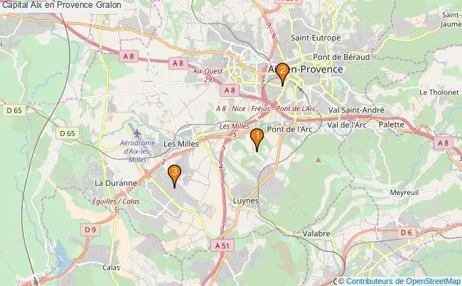 plan Capital Aix en Provence Associations capital Aix en Provence : 5 associations