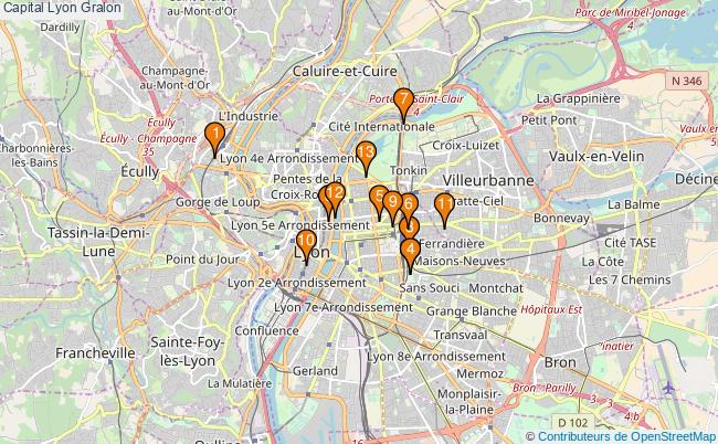 plan Capital Lyon Associations capital Lyon : 17 associations